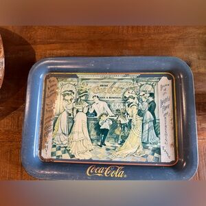 Vintage coke tray
